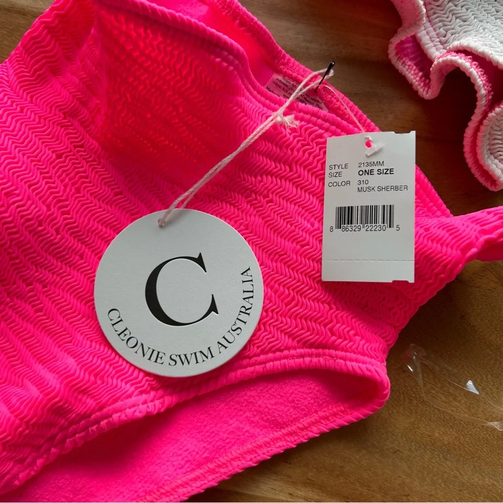 NWT Cleonie Swim Maillot One Piece Swimsuit - Picture 4 of 6